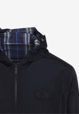Newport Reversible Check Hooded Jacket