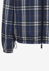 Newport Reversible Check Hooded Jacket