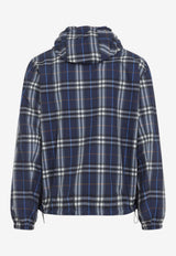 Newport Reversible Check Hooded Jacket