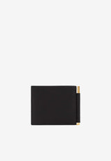 T-Line Leather Money Clip Wallet