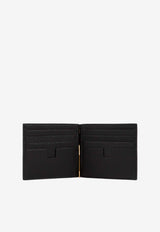 T-Line Leather Money Clip Wallet