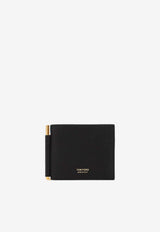 T-Line Leather Money Clip Wallet