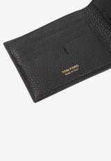 T-Line Leather Bi-Fold Wallet