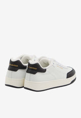 Saint Laurent SL/61 Smooth Leather Low-Top Sneakers White 845537-00NI0-9061
