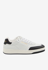 Saint Laurent SL/61 Smooth Leather Low-Top Sneakers White 845537-00NI0-9061