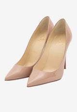 Christian Louboutin Kate 100 Patent Leather Pumps Nude 3191411-PK20-NUDE