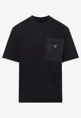 Triangle Logo Jersey Crewneck T-shirt