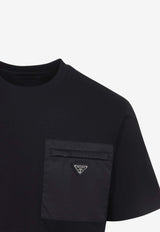 Triangle Logo Jersey Crewneck T-shirt