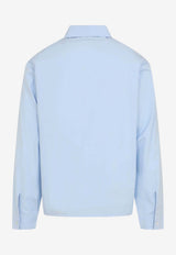 Long-Sleeved Poplin Shirt