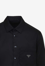 Triangle Logo Buttoned Shirt