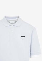 Logo Plaque Polo T-shirt