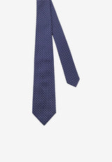 Kiton Ciro Paone Patterned Silk Tie Navy UCRVKRC08L4001_Red_42176911