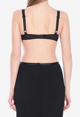 Dolce & Gabbana Lace Balconette Bra Top Black O1B12T-ON06R-N0000