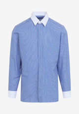 Striped Poplin Shirt