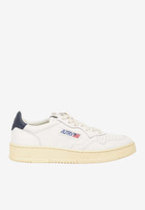 Autry Medalist Leather Sneakers White AULM-LL-12