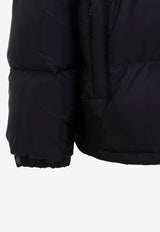 Triangle Logo Quilted Down Jacket