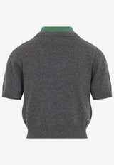 Layered V-neck Turtleneck Sweater