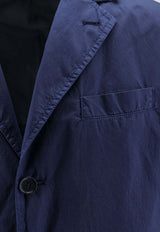 Aspesi Dillon Single-Breasted Wool Blazer Blue CJ26D06385096_Blue_54417861
