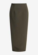 Khaite Winton Midi Pencil Skirt Brown 41814114659_db438eb2-6e6c-4124-bd27-a54e164ca8c3