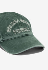 Golden Goose DB Venice Vintage Cap Green GUP02837P00261835980_f640c952-39f6-44e4-8a80-cd55f67fd0b9