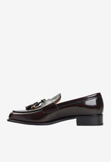 Sibyl Polished Leather Tassel Loafers