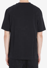 Jacquemus Gros Grain Logo T-shirt Black TSM00133A-J00226-990