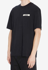 Jacquemus Gros Grain Logo T-shirt Black TSM00133A-J00226-990