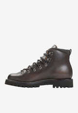 Poulton Brushed Leather Trekking Boots