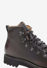 Poulton Brushed Leather Trekking Boots