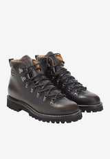 Poulton Brushed Leather Trekking Boots