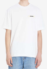 Jacquemus Gros Grain Logo T-shirt White TSM00133A-J00226-100