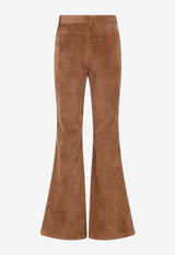Flared Corduroy Pants