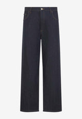 Selvedge Straight-Leg Jeans