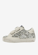 Golden Goose Kids Boys Super-Star Low-Top Sneakers Silver GJF00111F00531465195_1e5276d1-4881-4073-8fdd-2b7d3590ea89