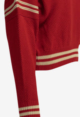 Golden Goose DB Rachel Crewneck Sweater Red GWP02794P00267240605_1511b244-fbe1-4ef1-be82-d1d79f45cf67