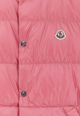 Moncler Restigo Logo Quilted Vest Pink L10911A00143597YX52L_Pink_61126941