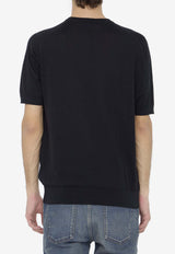 John Smedley Kempton Basic T-shirt Black KEMPTON--BLACK