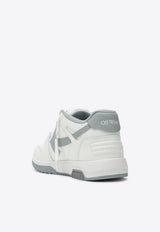 Off-White Out Of Office Leather Sneakers Gray OMIA189C99LEA019/T_OFFW-0109