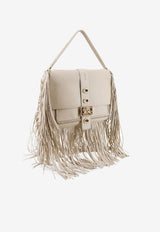 Burberry Rider Leather Fringe Shoulder Bag Beige 8124901B7348_OneColor_40017705