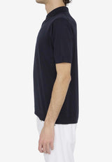 John Smedley Adrian Polo T-shirt Blue ADRIAN--NAVY