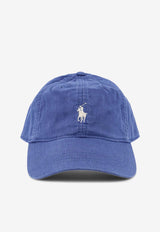 Polo Ralph Lauren Embroidered Logo Linen Baseball Cap Blue 710A13277002_OneColor_48136864