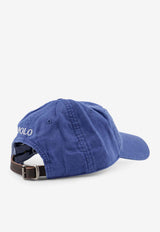 Polo Ralph Lauren Embroidered Logo Linen Baseball Cap Blue 710A13277002_OneColor_48136864