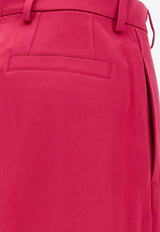Dries Van Noten Penn Satin Tailored Pants Fuchsia 2610109463304304_FUCHSIA_54420823