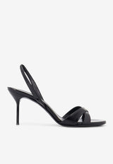 Paris Texas Lidia 70 Patent Leather Slingback Sandals Black PX1948XVN01BLACK_BLACK_42176789