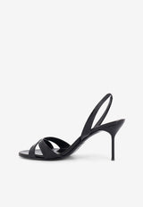 Paris Texas Lidia 70 Patent Leather Slingback Sandals Black PX1948XVN01BLACK_BLACK_42176789