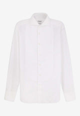 Brunello Cucinelli Embroidered Buttoned Shirt White MR620S1895CCB50_White_58257004