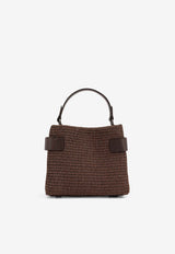 Brunello Cucinelli Essence Riding Leather Top Handle Bag Brown MB3DD2499C170_TESTADIMORO_58257005
