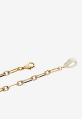 DG Logo Pearl Necklace