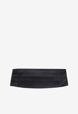 Brunello Cucinelli Cotton Blend Cummerbund Black MR813S007C018_Blue_58257018