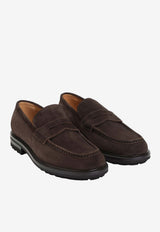 Suede Penny Loafers